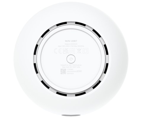 PUNKT DOSTĘPOWY +ROUTER UQ-UDR7 Wi-Fi 7 6 GHz, 5 GHz, 2.4 GHz 5.7 Gbps @ 6 GHz + 4.3 Gbps + 688 Mbps UBIQUITI