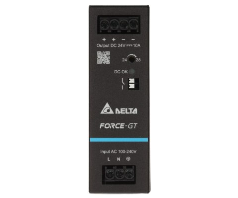 ZASILACZ IMPULSOWY DRF-24V240W1GBA FORCE-GT (1 FAZA) Delta Electronics