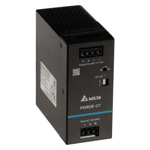 ZASILACZ IMPULSOWY DRF-48V480W1GBA FORCE-GT (1 FAZA) Delta Electronics