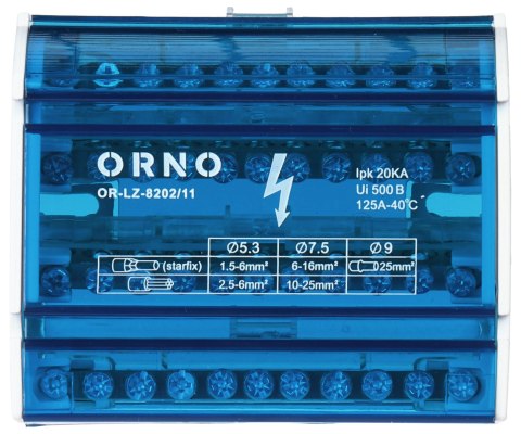 BLOK ROZDZIELCZY OR-LZ-8202/11 ORNO