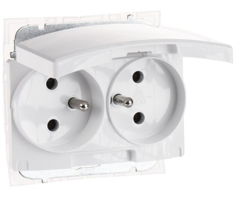 GNIAZDO PODWÓJNE SANTRA/4145-10/EPN 230 V 16 A IP44 Elektro-Plast