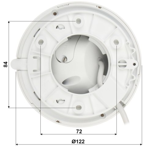 KAMERA IP IPC-HDW5842TM-ASE-0280B-S3 WizMind S - 8 Mpx 2.8 mm DAHUA