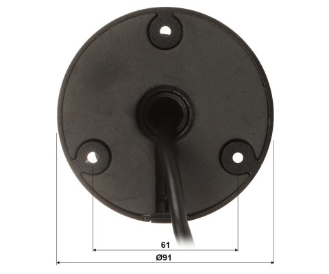 KAMERA WANDALOODPORNA IP IPC-HFW5442T-ASE-0280B-S3-BLACK WizMind S - 4 Mpx 2.8 mm DAHUA