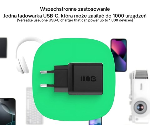 ŁADOWARKA SIECIOWA USB PowerSource Duo30 CHARB-GC-30AC-W Green Cell