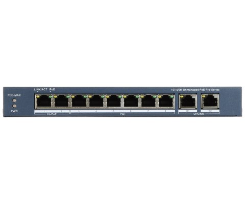 SWITCH POE DS-3E0310HP-E(C) 8-PORTOWY Hikvision