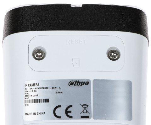 KAMERA IP IPC-HFW1539DTK1-SAW-IL-0280B Wi-Fi 6 Smart Dual Light - 5 Mpx 2.8 mm DAHUA