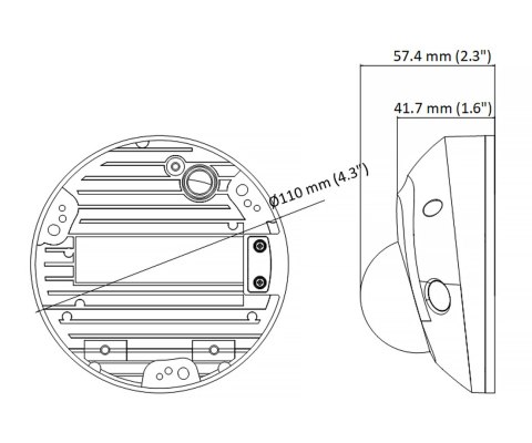 KAMERA WANDALOODPORNA IP DS-2CD2523G2-IS(2.8MM)(D)/PL AcuSense - 1080p Hikvision