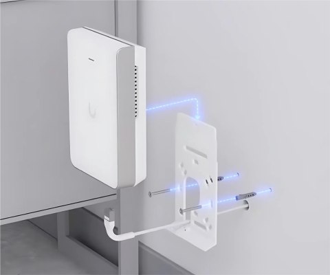 PUNKT DOSTĘPOWY UQ-U7-PRO-WALL UniFi Wi-Fi 7 2.4 GHz, 5 GHz, 6 GHz, 688 Mbps + 4324 Mbps + 5764 Mbps UBIQUITI