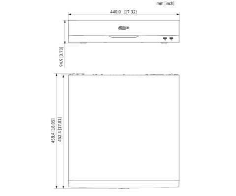 REJESTRATOR IP NVR5864-EI2 64 KANAŁY WizSense DAHUA