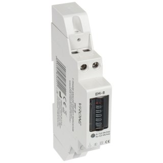 LICZNIK ENERGII ELEKTRYCZNEJ EM-8 JEDNOFAZOWY, ANALOGOWY Virone