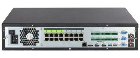 REJESTRATOR IP NVR5864-16P-EI2 64 KANAŁY, 16 PoE WizSense DAHUA