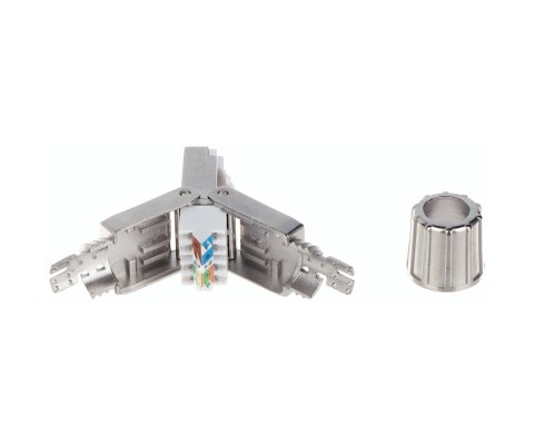 WTYK MODULARNY EKRANOWANY RJ45/FTP7-HAND/S DELTA NETWORK