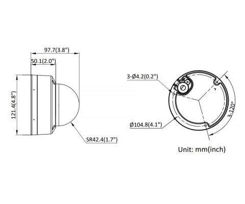 KAMERA WANDALOODPORNA IP DS-2CD2163G2-LIS2U(2.8MM)/PL Smart Hybrid Light AcuSense - 6 Mpx Hikvision