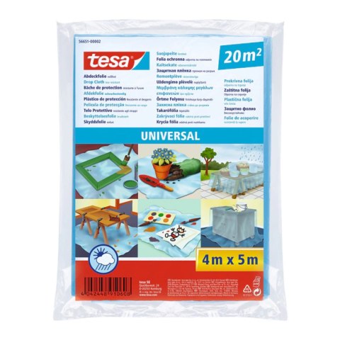 FOLIA OCHRONNA DROP-CLOTH/4X5000 TESA