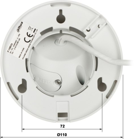 KAMERA IP IPC-HDW2249T-S-LED-0280B-PRO WizSense WizColor - 1080p 2.8 mm DAHUA