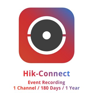 LICENCJA DO OPROGRAMOWANIA HC-EVENTRECORDING/180DAY/1CH/1Y Hikvision