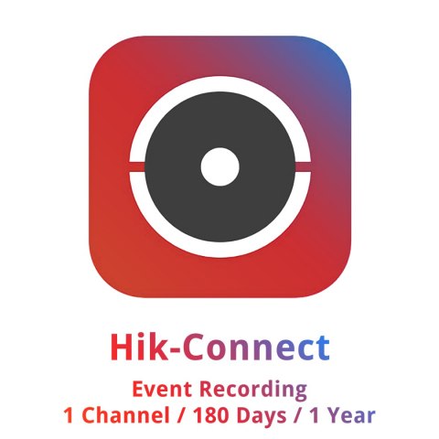 LICENCJA DO OPROGRAMOWANIA HC-EVENTRECORDING/180DAY/1CH/1Y Hikvision