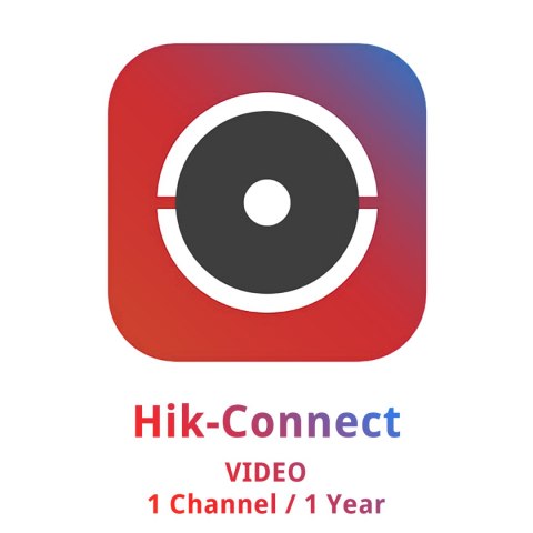 LICENCJA DO OPROGRAMOWANIA HC-VIDEO/1CH/1Y Hikvision