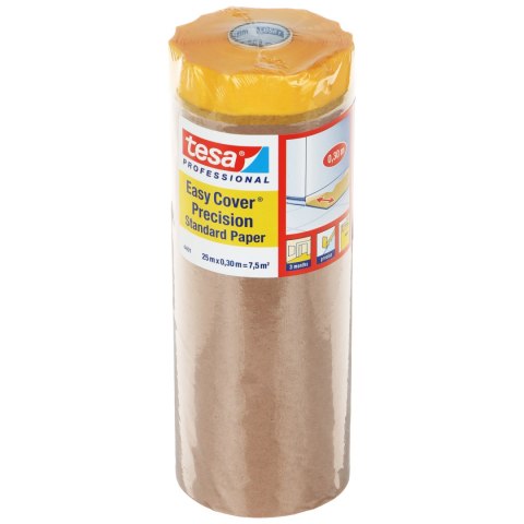 PAPIER OCHRONNY Z TAŚMĄ EASY-COVER-PRECISION/25X300 TESA