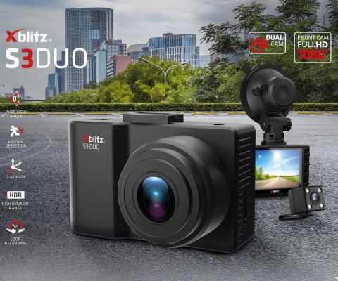 WIDEOREJESTRATOR SAMOCHODOWY XB-S3-DUO Xblitz