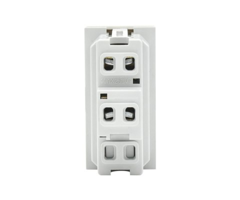 GNIAZDO NATYNKOWE POJEDYNCZE Z ŁĄCZNIKIEM ATLO-S1IP5-SW 220 ... 240 V 10 A ATLO
