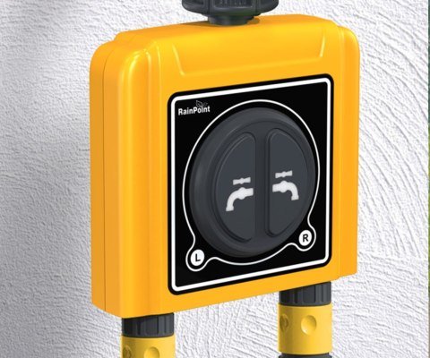 INTELIGENTNY PODWÓJNY ZAWÓR DO SYSTEMU NAWADNIANIA Z BRAMKĄ WIFI TWG004WRF+TTV203WRF Tuya Smart RainPoint