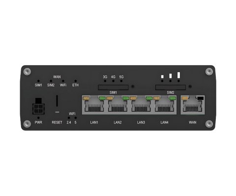 PUNKT DOSTĘPOWY 5G +ROUTER RUTM54 Dual SIM + eSIM Wi-Fi 5, 2.4 GHz, 5 GHz, 867 Mb/s Teltonika