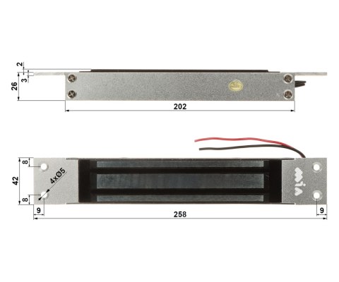 ZWORA ELEKTROMAGNETYCZNA ZW-280W MIA