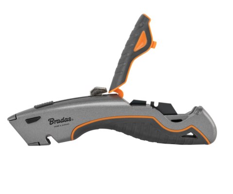 NÓŻ SKŁADANY DIY-KN190204/B Z OSTRZEM TRAPEZOWYM BRADAS