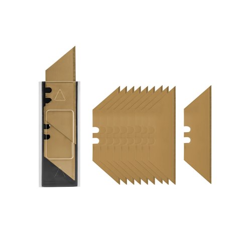 OSTRZA TRAPEZOWE DIY-KN1902BG/10B 19 mm BRADAS