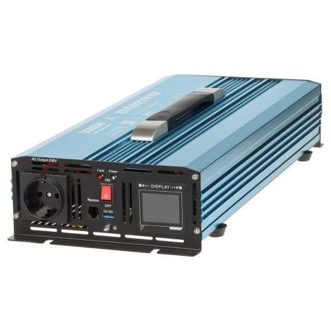 PRZETWORNICA NAPIĘCIA INV/24/3000/PS/S/B Bluetooth EUROPOWER