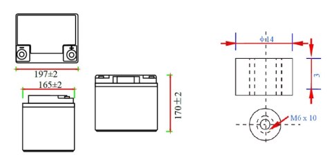 AKUMULATOR 12.8V/50AH/LIFEPO4-MWLJ MW Power