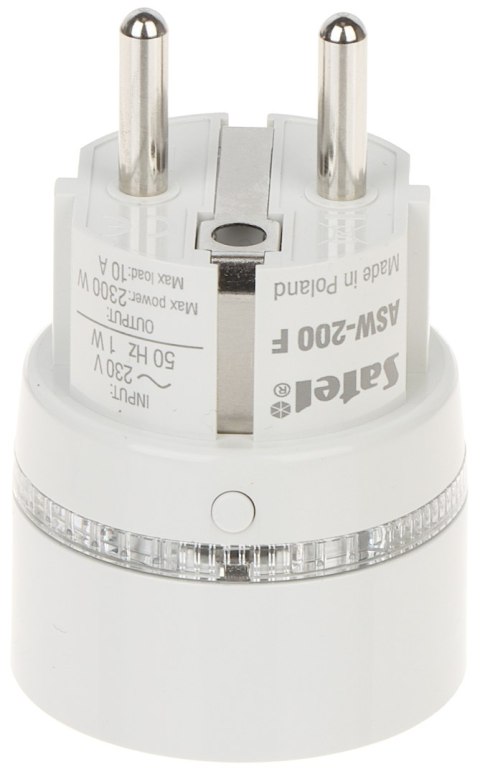 INTELIGENTNE GNIAZDO ELEKTRYCZNE ASW-200-F-W BE WAVE 2300 W SATEL