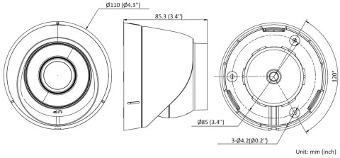 KAMERA IP DS-2CD1323G2-I(2.8MM)PL - 1080p Hikvision