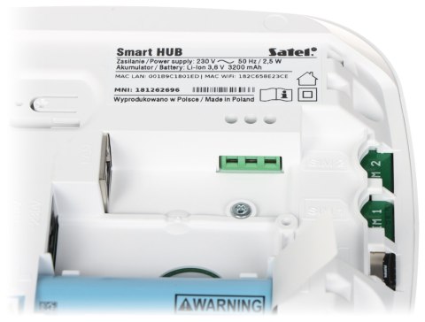 KONTROLER SYSTEMU BEZPRZEWODOWEGO SMART-HUB BE WAVE SATEL