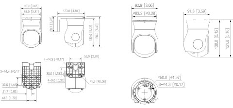 KAMERA AHD, HD-CVI, HD-TVI, PAL OBROTOWA ZEWNĘTRZNA HAC-PT1200A-IL-A-0280B-S6 Smart Dual Light - 1080p 2.8 mm DAHUA