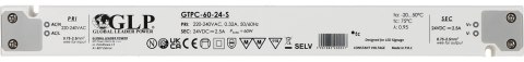 ZASILACZ IMPULSOWY 24V/2.5A-GTPCS