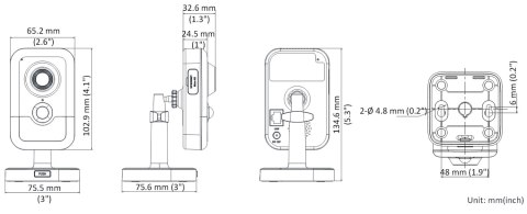 KAMERA IP DS-2CD2423G2-I(2.8MM) AcuSense - 1080p Hikvision