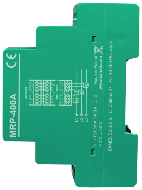 MODUŁ ROZSZERZEŃ PRZEKŁADNIKÓW MRP-400A ZAMEL
