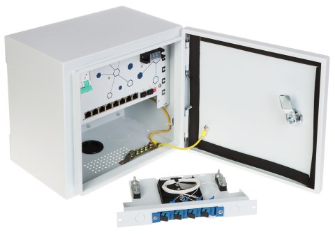 ZEWNĘTRZNY PUNKT DYSTRYBUCJI KAMER EXPERT-POE/OTD-82GSFP 8 PoE + 2 x SFP
