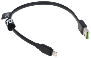 PRZEWÓD KABGC02 USB-A/LIGHTNING GCmatte 0.25 m Green Cell