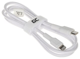 PRZEWÓD KABGC07W USB-C/LIGHTNING PowerStream 1 m Green Cell