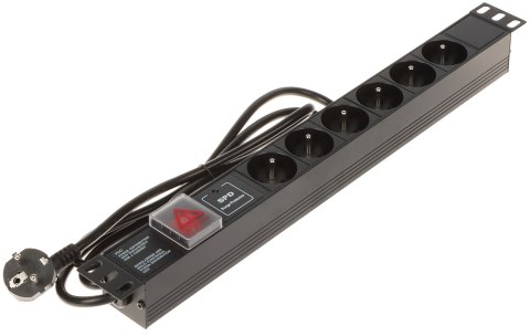 LISTWA ZASILAJĄCA PD-6/R-SPD-1L