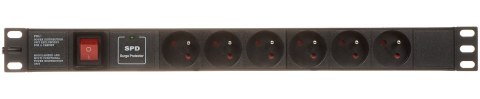 LISTWA ZASILAJĄCA PD-6/R-SPD-1L