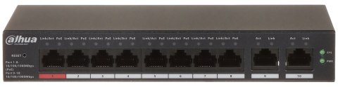 SWITCH POE CS4010-8GT-110-V1 8-PORTOWY DAHUA