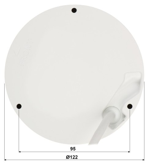 KAMERA WANDALOODPORNA IP IPC-HDBW5442R-ASE-0280B-S3 WizMind S - 4 Mpx 2.8 mm DAHUA