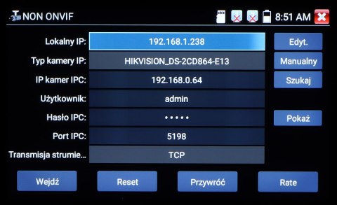 WIELOFUNKCYJNY TESTER CCTV CS-HB-30H