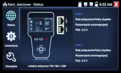 WIELOFUNKCYJNY TESTER CCTV CS-HB-30H