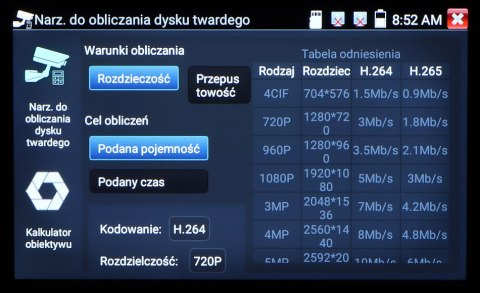 WIELOFUNKCYJNY TESTER CCTV CS-HB-30H