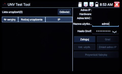WIELOFUNKCYJNY TESTER CCTV CS-HB-30H
